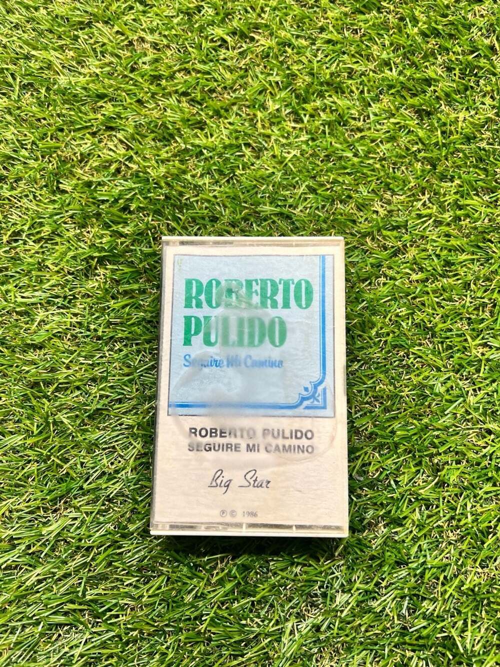 Roberto Pulido Seguire Mi Camino 1986 Cassette Tape